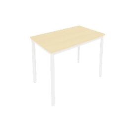 Офисная мебель Slim system Стол письменный на металлокаркасе С.СП-3.1 Клён/Белый 980x600x750