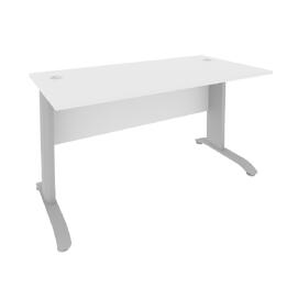 Офисная мебель RIVA Стол письменный ПЛ.СП-3 Белый/ Тёмно-серый 1400х720х750