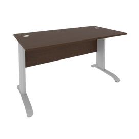 Офисная мебель RIVA Стол письменный ПЛ.СП-3 Венге Цаво/ Тёмно-серый 1400х720х750