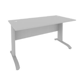 Офисная мебель RIVA Стол письменный ПЛ.СП-3 Серый/ Тёмно-серый 1400х720х750
