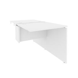 Офисная мебель Onix Стол-приставка двойной к опорным элементам O.D.SPR-0.7 Белый бриллиант 780x1475x750