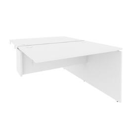 Офисная мебель Onix Стол-приставка двойной к опорным элементам O.D.SPR-2.8 Белый бриллиант 1180x1635x750