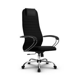 Кресло руководителя SU-BK131-10, осн.003 (Ch) ткань-сетка (Черная) 260x680x910