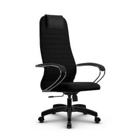 Кресло руководителя SU-BK131-10, осн.001 (PL) ткань-сетка (Черная) 260x680x910