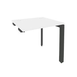 Офисная мебель Onix Стол-приставка на П-образном м/к к опорным элементам O.MP-SPR-0.7 Белый бриллиант/Антрацит 780x720x750