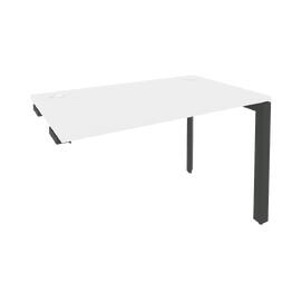 Офисная мебель Onix Стол-приставка на П-образном м/к к опорным элементам O.MP-SPR-2.7 Белый бриллиант/Антрацит 1180x720x750