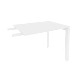 Офисная мебель Onix Брифинг-приставка на П-образном м/к O.MP-BR-9 Белый бриллиант/Белый 980x720x750