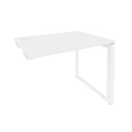 Офисная мебель Onix Стол-приставка на О-образном м/к к опорным элементам O.MO-SPR-1.7 Белый бриллиант/Белый 980x720x750