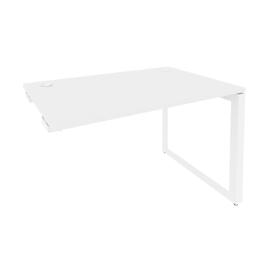 Офисная мебель Onix Стол-приставка на О-образном м/к к опорным элементам O.MO-SPR-2.8 Белый бриллиант/Белый 1180x800x750