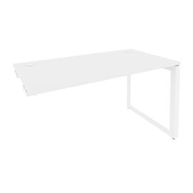 Офисная мебель Onix Стол-приставка на О-образном м/к к опорным элементам O.MO-SPR-3.7 Белый бриллиант/Белый 1380x720x750