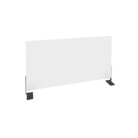 Офисная мебель Onix Экран боковой (ЛДСП) O.EKR-72 Белый бриллиант/Антрацит 720x370x18