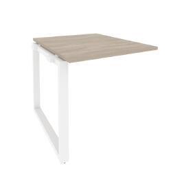 Офисная мебель Onix Проходной наборный элемент переговорного стола O.MO-NPRG-0 Дуб аттик/Белый 780x980x750