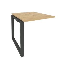 Офисная мебель Onix Проходной наборный элемент переговорного стола O.MO-NPRG-0 Тиквуд светлый/Антрацит 780x980x750