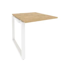 Офисная мебель Onix Проходной наборный элемент переговорного стола O.MO-NPRG-0 Тиквуд светлый/Белый 780x980x750