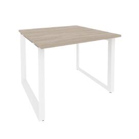 Офисная мебель Onix Стол переговорный (1 столешница) O.MO-PRG-1.1 Дуб аттик/Белый 980x980x750