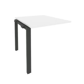 Офисная мебель Onix Проходной наборный элемент переговорного стола O.MP-NPRG-0 Белый бриллиант/Антрацит 780x980x750