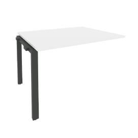 Офисная мебель Onix Проходной наборный элемент переговорного стола O.MP-NPRG-2 Белый бриллиант/Антрацит 1180x980x750