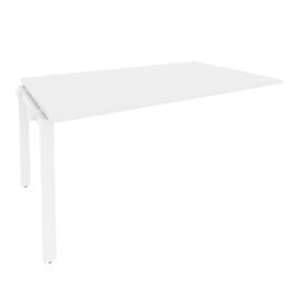 Офисная мебель Onix Проходной наборный элемент переговорного стола O.MP-NPRG-4 Белый бриллиант/Белый 1580x980x750