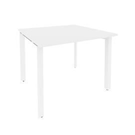 Офисная мебель Onix  Стол переговорный (1 столешница) O.MP-PRG-1.1 Белый бриллиант/Белый 980x980x750