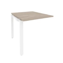 Офисная мебель Onix Проходной наборный элемент переговорного стола O.MP-NPRG-0 Дуб аттик/Белый 780x980x750