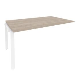 Офисная мебель Onix Проходной наборный элемент переговорного стола O.MP-NPRG-4 Дуб аттик/Белый 1580x980x750