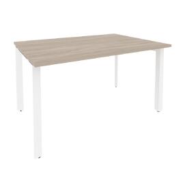 Офисная мебель Onix  Стол переговорный (1 столешница) O.MP-PRG-1.3 Дуб аттик/Белый 1380x980x750
