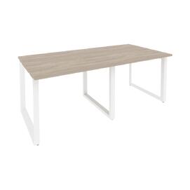 Офисная мебель Onix Стол переговорный (2 столешницы) O.MO-PRG-2.1 Дуб аттик/Белый 1960x980x750