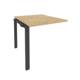 Офисная мебель Onix Проходной наборный элемент переговорного стола O.MP-NPRG-0 Тиквуд светлый/Антрацит 780x980x750