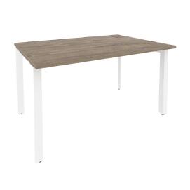 Офисная мебель Onix  Стол переговорный (1 столешница) O.MP-PRG-1.3 Тиквуд тёмный/Белый 1380x980x750
