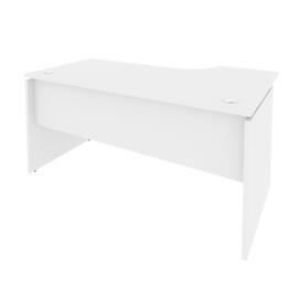 Офисная мебель Onix Стол эргономичный левый O.SA-1 (L) Белый бриллиант 1580x980x750 (720/460)
