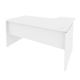 Офисная мебель Onix Стол эргономичный левый O.SA-4 (L) Белый бриллиант 1580x1180x750 (800/460)