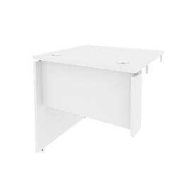 Офисная мебель Onix Стол-приставка левый к опорным элементам O.SPR-0.7 (L) Белый бриллиант 780x720x750