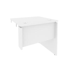 Офисная мебель Onix Стол-приставка правый к опорным элементам O.SPR-0.7 (R) Белый бриллиант 780x720x750