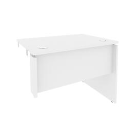 Офисная мебель Onix Стол-приставка правый к опорным элементам O.SPR-1.7 (R) Белый бриллиант 980x720x750