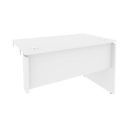 Офисная мебель Onix Стол-приставка правый к опорным элементам O.SPR-2.7 (R) Белый бриллиант 1180x720x750