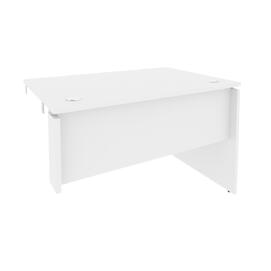 Офисная мебель Onix Стол-приставка правый к опорным элементам O.SPR-2.8 (R) Белый бриллиант 1180x800x750