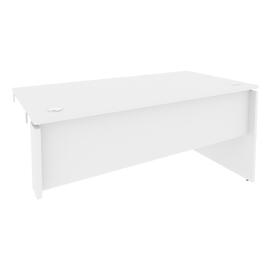 Офисная мебель Onix Стол-приставка правый к опорным элементам O.SPR-4.8 (R) Белый бриллиант 1580x800x750