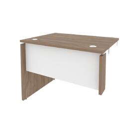 Офисная мебель Onix Стол-приставка левый к опорным элементам O.SPR-1.7 (L) Дуб аризона/Белый бриллиант 980x720x750