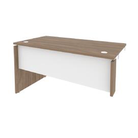 Офисная мебель Onix Стол-приставка левый к опорным элементам O.SPR-3.7 (L) Дуб аризона/Белый бриллиант 1380x720x750