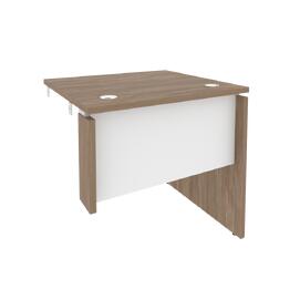 Офисная мебель Onix Стол-приставка правый к опорным элементам O.SPR-0.7 (R) Дуб аризона/Белый бриллиант 780x720x750