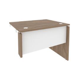 Офисная мебель Onix Стол-приставка правый к опорным элементам O.SPR-1.8 (R) Дуб аризона/Белый бриллиант 980x800x750