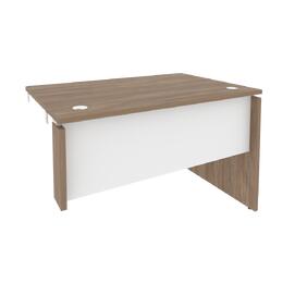 Офисная мебель Onix Стол-приставка правый к опорным элементам O.SPR-2.8 (R) Дуб аризона/Белый бриллиант 1180x800x750