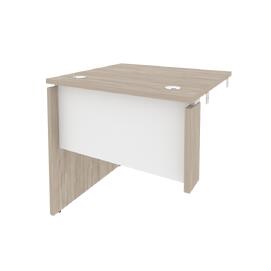 Офисная мебель Onix Стол-приставка левый к опорным элементам O.SPR-0.7 (L) Дуб аттик/Белый бриллиант 780x720x750