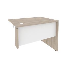 Офисная мебель Onix Стол-приставка правый к опорным элементам O.SPR-1.7 (R) Дуб аттик/Белый бриллиант 980x720x750