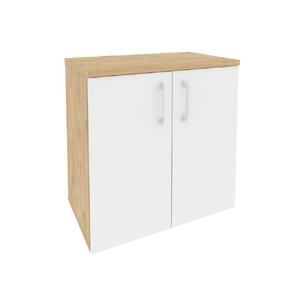 Офисная мебель Onix Шкаф приставной/опорный O.SHPO-7 Денвер светлый/Белый бриллиант 720x432x750
