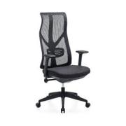 Кресло руководителя Viking-11 М122С-1/black Нейлоновая сетка черная/Полиэстер черный