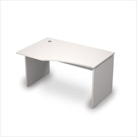 Офисная мебель Avance Стол криволинейный левый 6С.022 Белый 1400х900х750