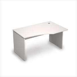 Офисная мебель Avance Стол криволинейный правый 6С.023 Белый 1400х900х750