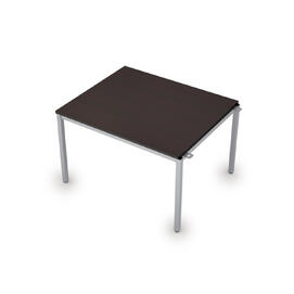 Офисная мебель Avance Бенч-системы для переговорных столов начальный модуль (сечение 40х40) 6МПН.002 Венге/Алюминий матовый 1200х1000х750