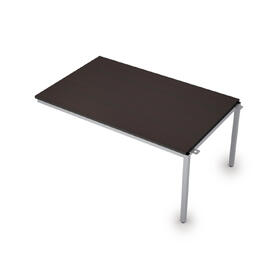 Офисная мебель Avance Бенч-системы для переговорных столов средний модуль (сечение 40х40) 6МПС.004 Венге/Алюминий матовый 1600х1000х750